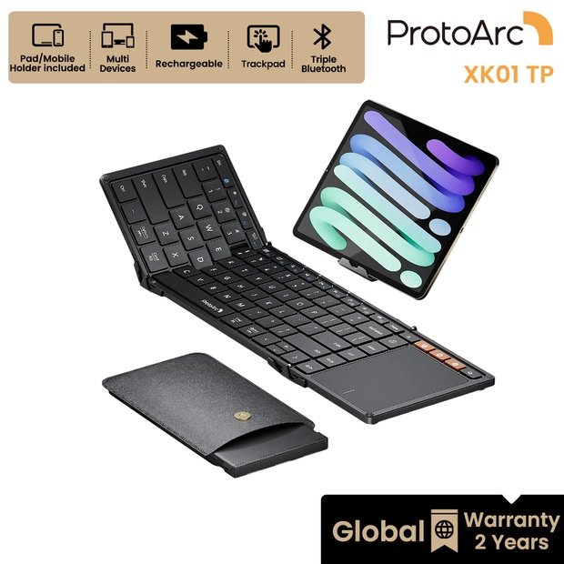 XK01 TP Keyboard Lipat dengan Touchpad
