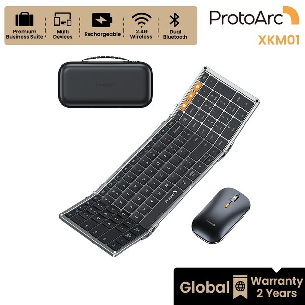 XKM01 Kombinasi Keyboard dan Mouse Lipat