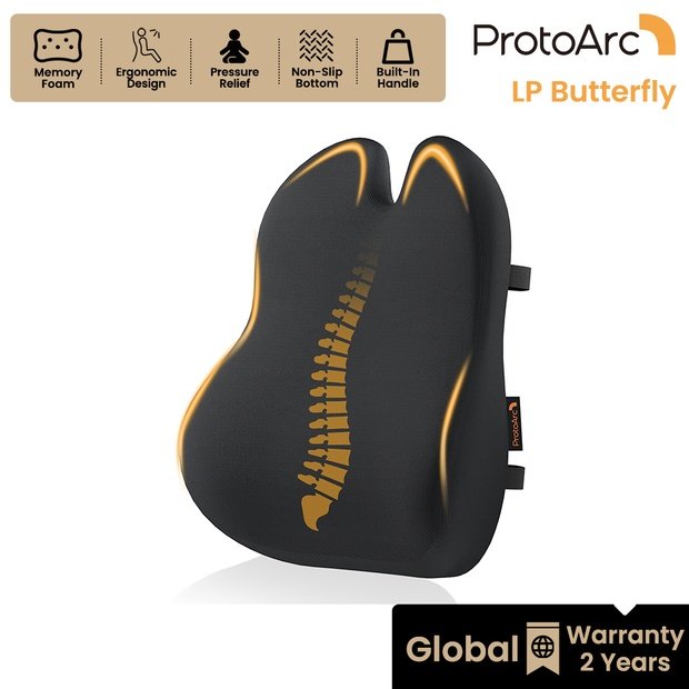 LP Butterfly Bantal Penyangga Lumbar Ergonomis