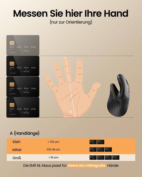 EM11 NL Mouse Vertikal Ergonomis Black detail 4