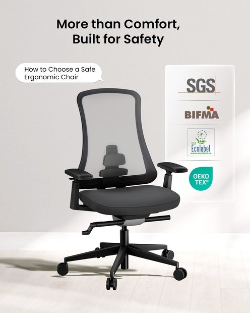 Flexer SE Pro Kursi Kantor Black detail 7