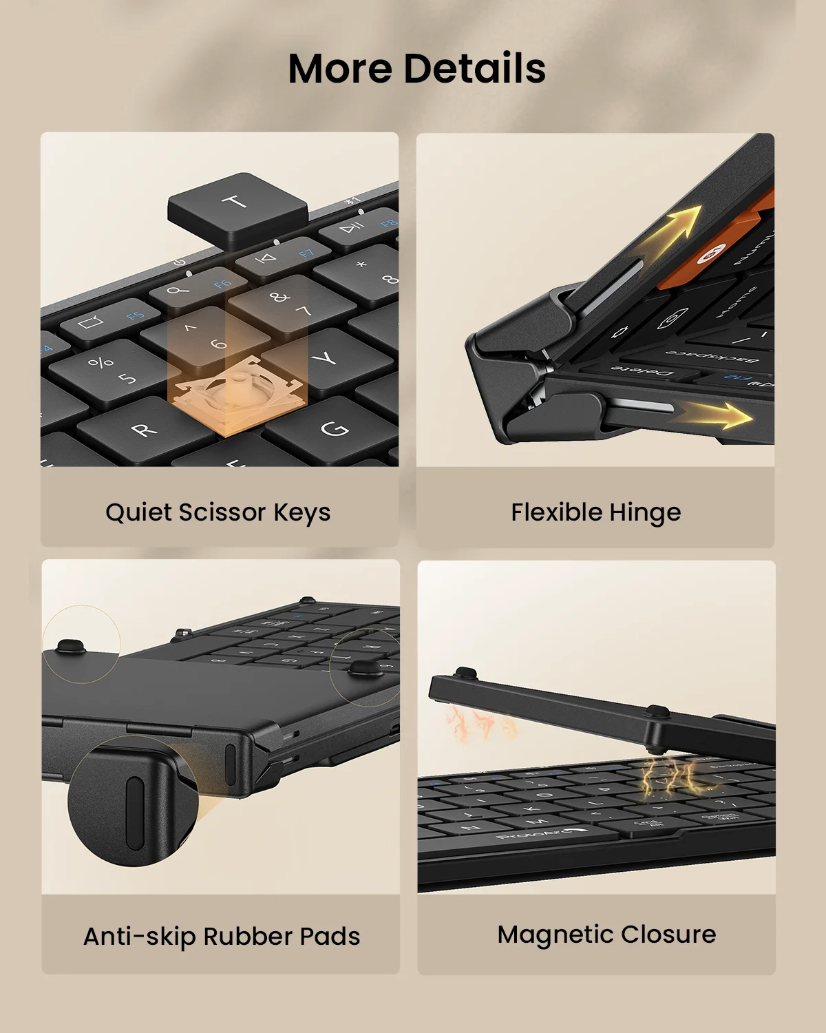XK01 Keyboard Lipat Black detail 7
